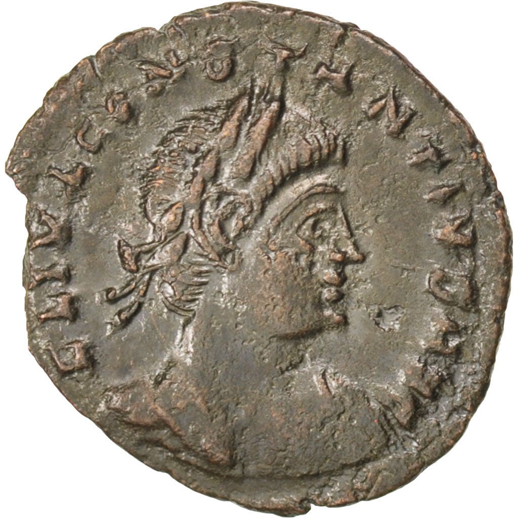 Constans, Nummus, Trier, EF(40-45), Copper, Cohen #65, 1.20
