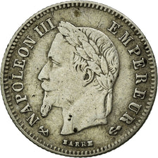 Coin, France, Napoleon III, Napoléon III, 20 Centimes, 1864, Bordeaux