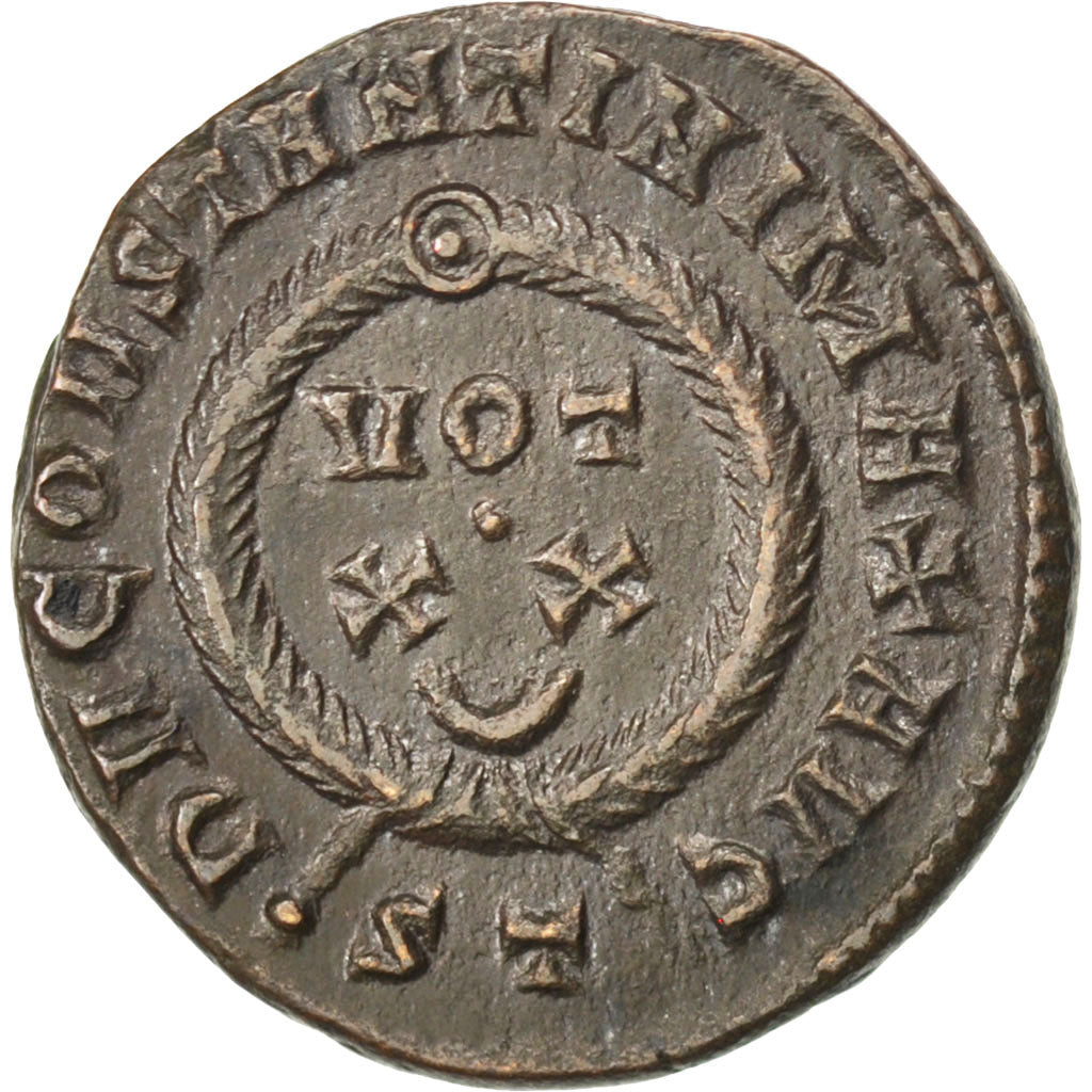 Coin, Constantine I, Nummus, Ticinum, AU(55-58), Copper, Cohen:126