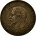 Moneta, Francja, 10 Centimes, 1854, Lille, EF(40-45), Bronze, KM:M25