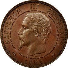 Coin, France, 10 Centimes, 1854, Paris, AU(55-58), Bronze, Gadoury:250