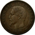 Francia, Token, Chamber of Commerce, Visite de Napoléon III à Lille, 1853, MB