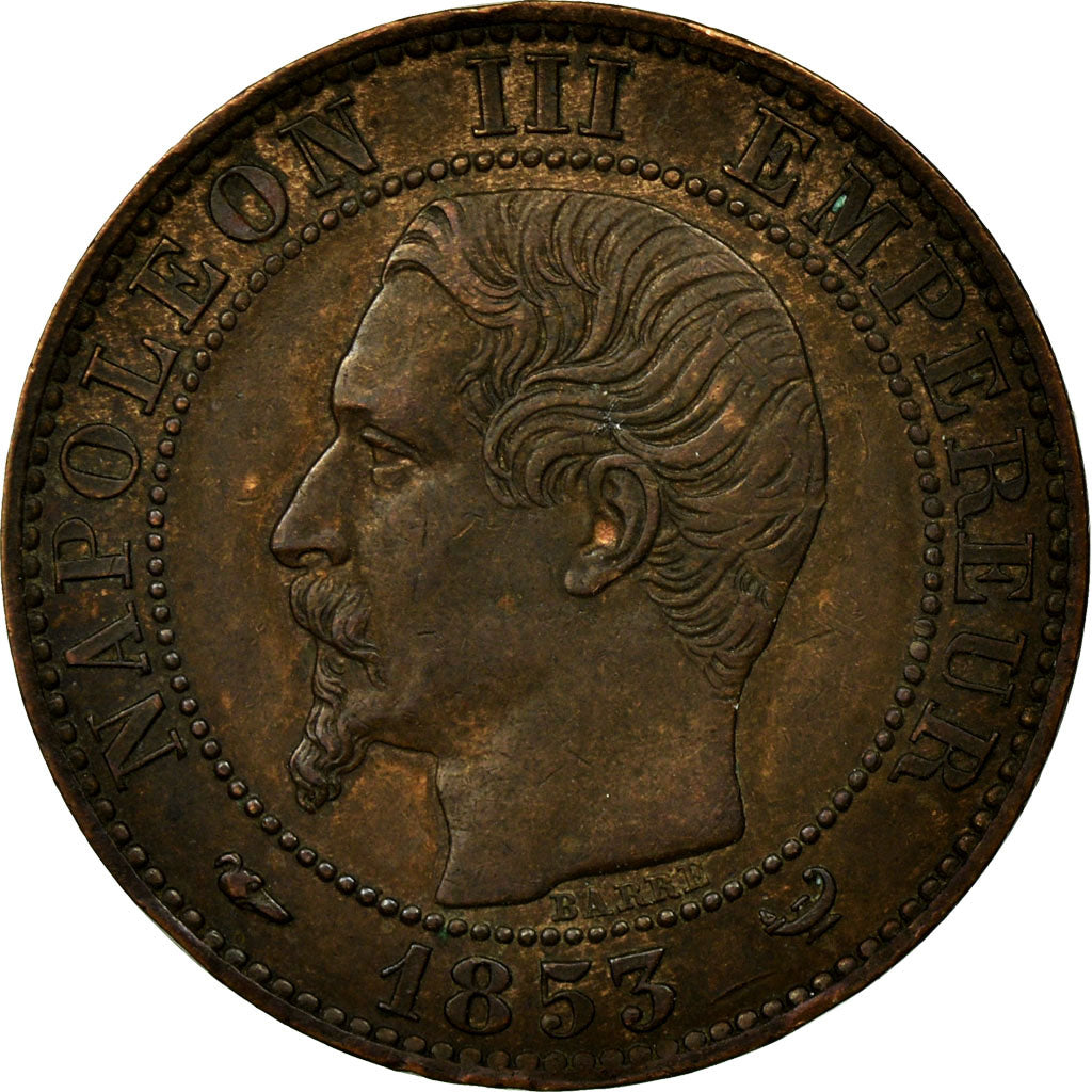 Francia, Token, Chamber of Commerce, Visite de Napoléon III à Lille, 1853