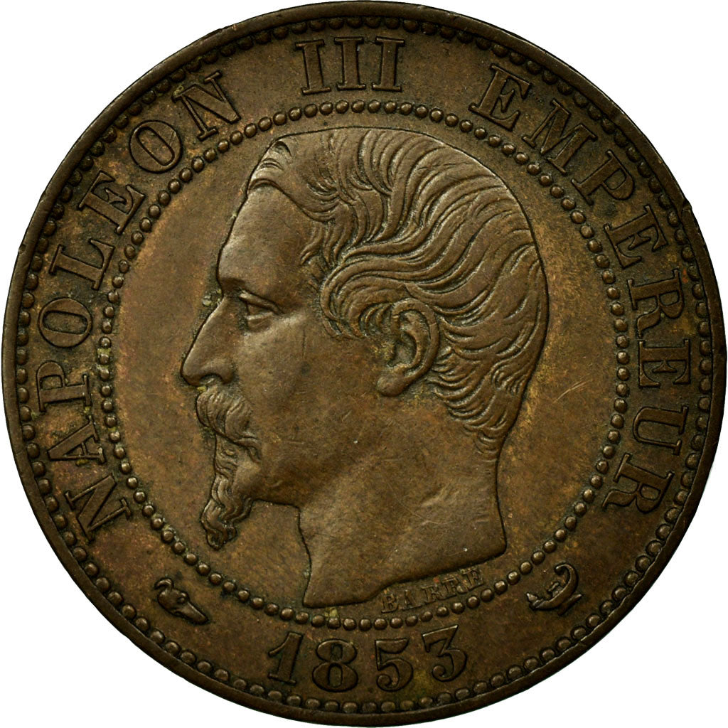 Francia, Token, Chamber of Commerce, Visite de Napoléon III à Lille, 1853