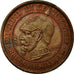 Coin, France, 5 Centimes, 1871, Paris, Satirique, AU(55-58), Bronze