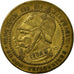 Coin, France, Napoleon III, Module de 5 Centimes, 1870, Satirique, EF(40-45)