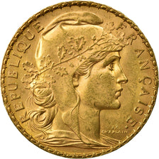 Coin, France, Marianne, 20 Francs, 1905, AU(55-58), Gold, KM:847, Gadoury:1064