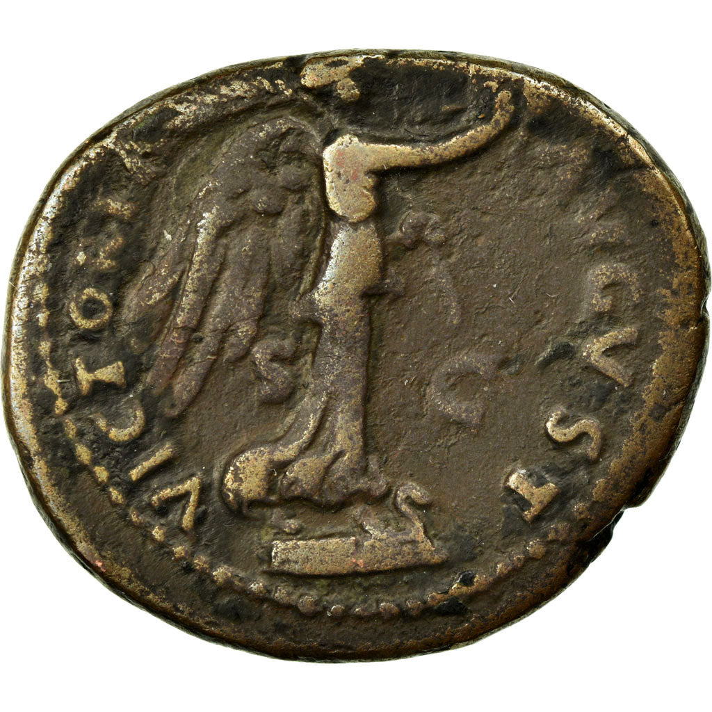 Coin, Vespasian, As, AD 74, Roma, VF(20-25), Copper, RIC:561