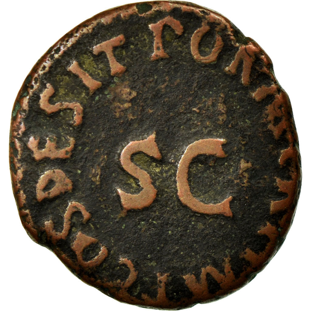Coin, Claudius, Quadrans, 42, Rome, VF(30-35), Copper, RIC:90
