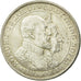 Moneta, Svezia, Oscar II, 2 Kronor, 1907, SPL-, Argento, KM:776