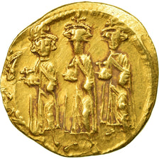 Coin, Heraclius, Solidus, 639-641, Constantinople, EF(40-45), Gold