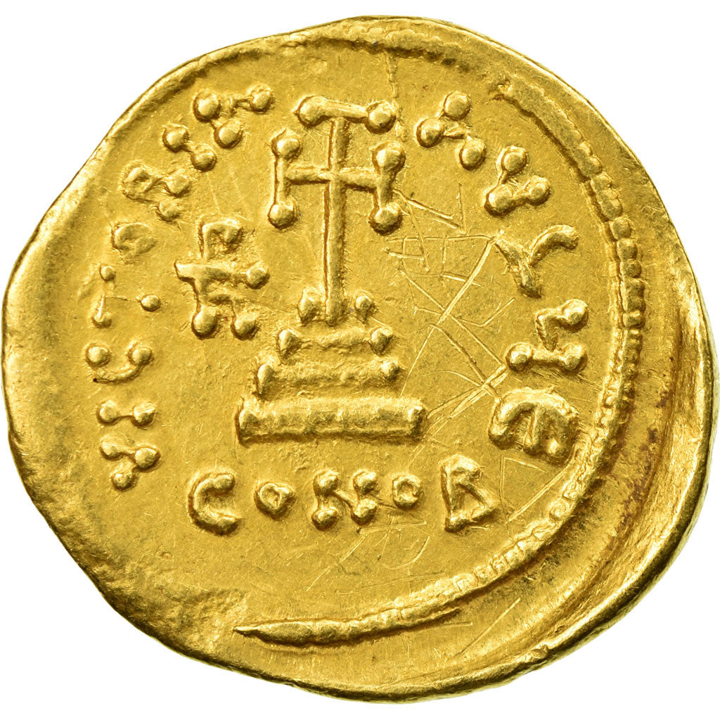 Coin, Heraclius, Solidus, 639-641, Constantinople, EF(40-45), Gold