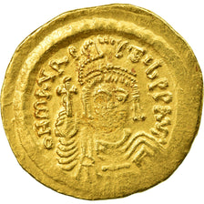Coin, Maurice Tiberius, Solidus, Constantinople, EF(40-45), Gold, Sear:478