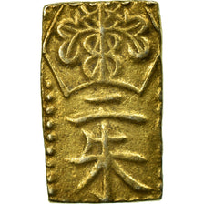 Moeda, Japão, 2 Shu, Nishu Gin, 1860-1869, AU(50-53), Ouro e Prata, KM:18a