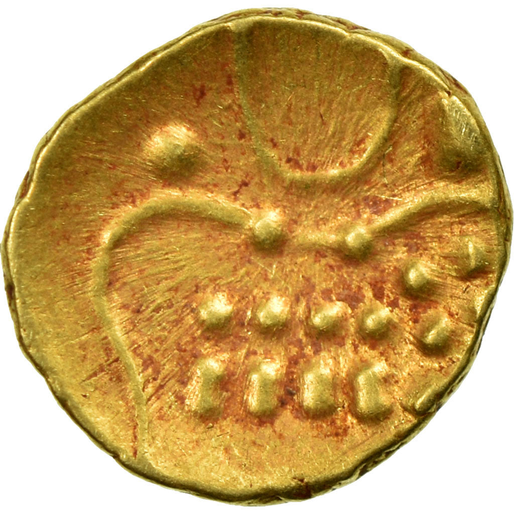 Coin, India, Fanam, AU(55-58), Gold