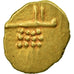 Coin, India, Fanam, AU(55-58), Gold