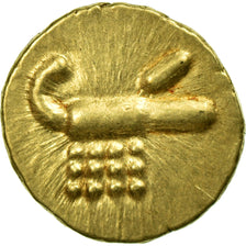 Moneta, India, Fanam, MS(60-62), Złoto
