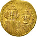 Coin, Constans II, Solidus, 654-659, Constantinople, VF(30-35), Gold