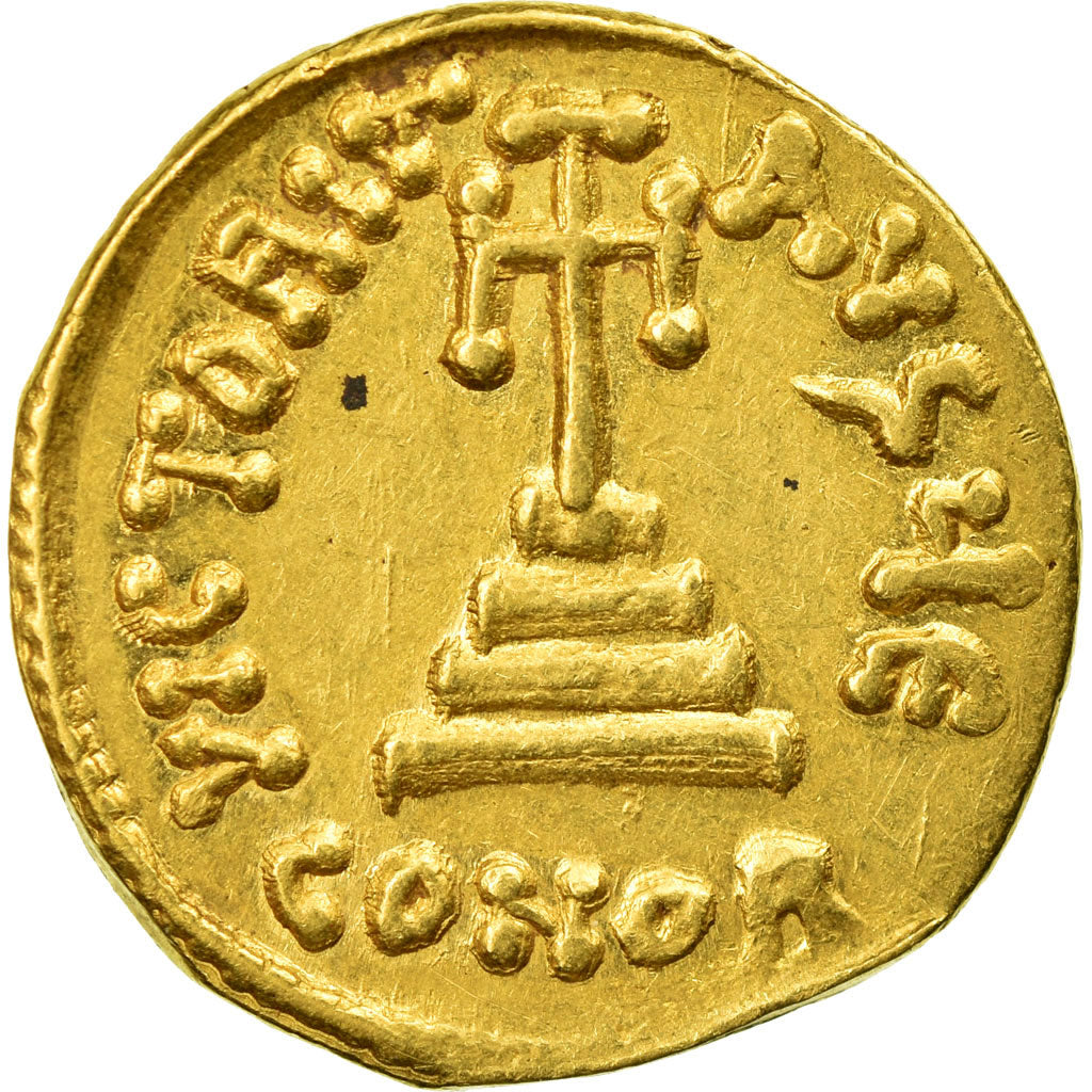 Coin, Constans II, Solidus, 654-659, Constantinople, VF(30-35), Gold