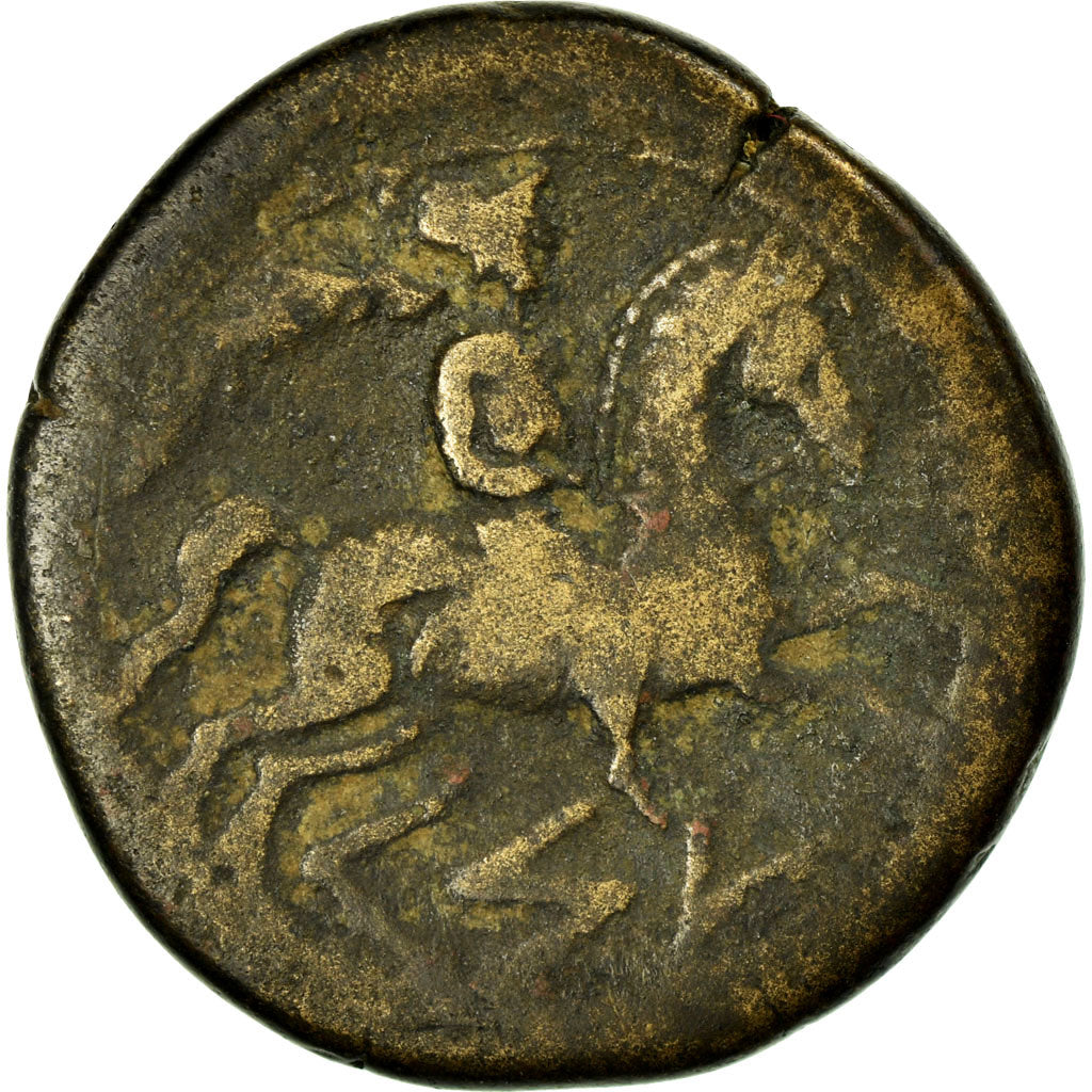 Moneta, Hiszpania, As, Celsa, VF(20-25), Bronze