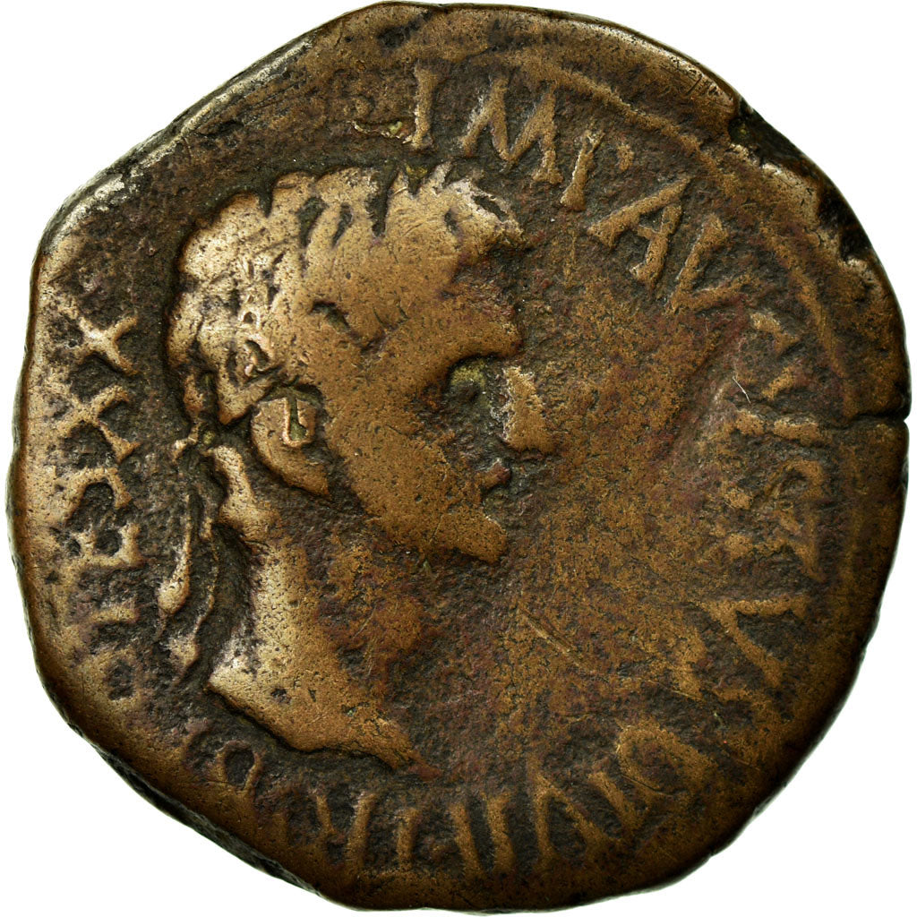 Monnaie, Spain, Auguste, As, Caesaraugusta, B+, Cuivre