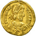 Coin, Honorius, Solidus, 395-402, Milan, EF(40-45), Gold, RIC:1206C