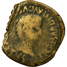 Moeda, Espanha, Tiberius, As, Bilbilis, F(12-15), Cobre