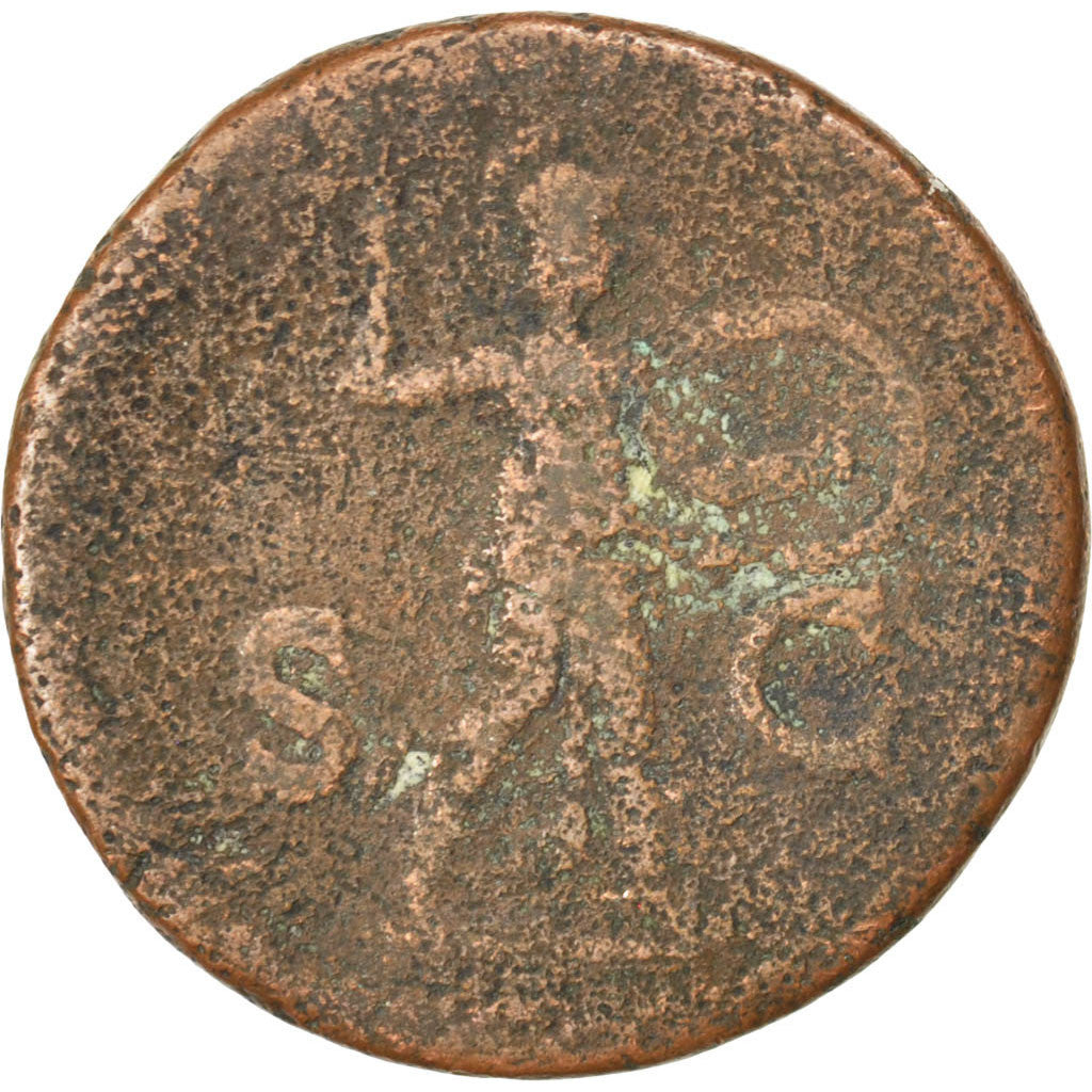 Claudius, As, F(12-15), Copper, Cohen #84, 9.30