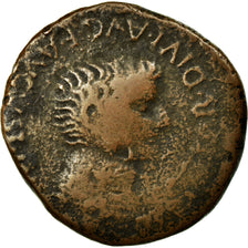 Coin, Spain, Tiberius, As, Segobriga, F(12-15), Copper