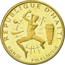 Coin, Haiti, 50 Gourdes, 1967, MS(63), Gold, KM:68