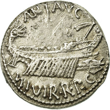 Monnaie, Marc Antoine, Denier, 32-31 BC, Atelier incertain, TTB, Argent