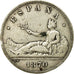 Coin, Spain, Provisional Government, 5 Pesetas, 1870, Madrid, VF(30-35), Silver