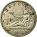 Coin, Spain, Provisional Government, 5 Pesetas, 1870, Madrid, VF(30-35), Silver