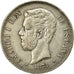 Coin, Spain, Amadeao I, 5 Pesetas, 1871, Madrid, EF(40-45), Silver, KM:666