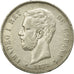 Moneta, Spagna, Amadeao I, 5 Pesetas, 1871, Madrid, BB, Argento, KM:666
