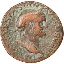 Moneda, Vespasian, As, BC+, Cobre, Cohen:410