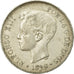 Coin, Spain, Alfonso XIII, 5 Pesetas, 1898, Madrid, EF(40-45), Silver, KM:707