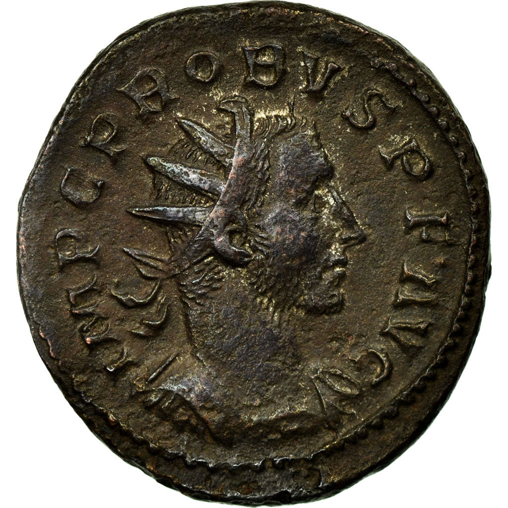 Munten, Probus, Aurelianus, 276-277, Lyon - Lugdunum, ZF, Billon, RIC:60