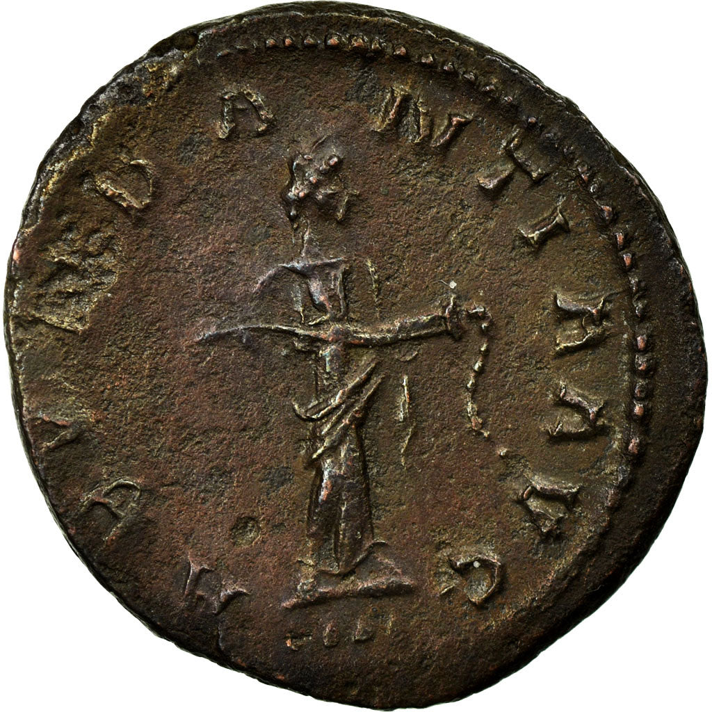 Munten, Probus, Aurelianus, 276-277, Lyon - Lugdunum, ZF, Billon, RIC:60