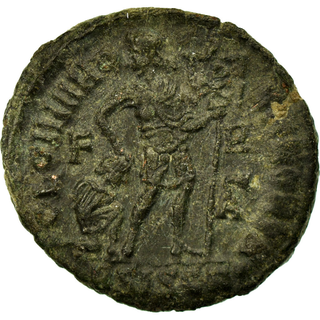 Coin, Valentinian I, Nummus, Siscia, AU(50-53), Copper, Cohen:12