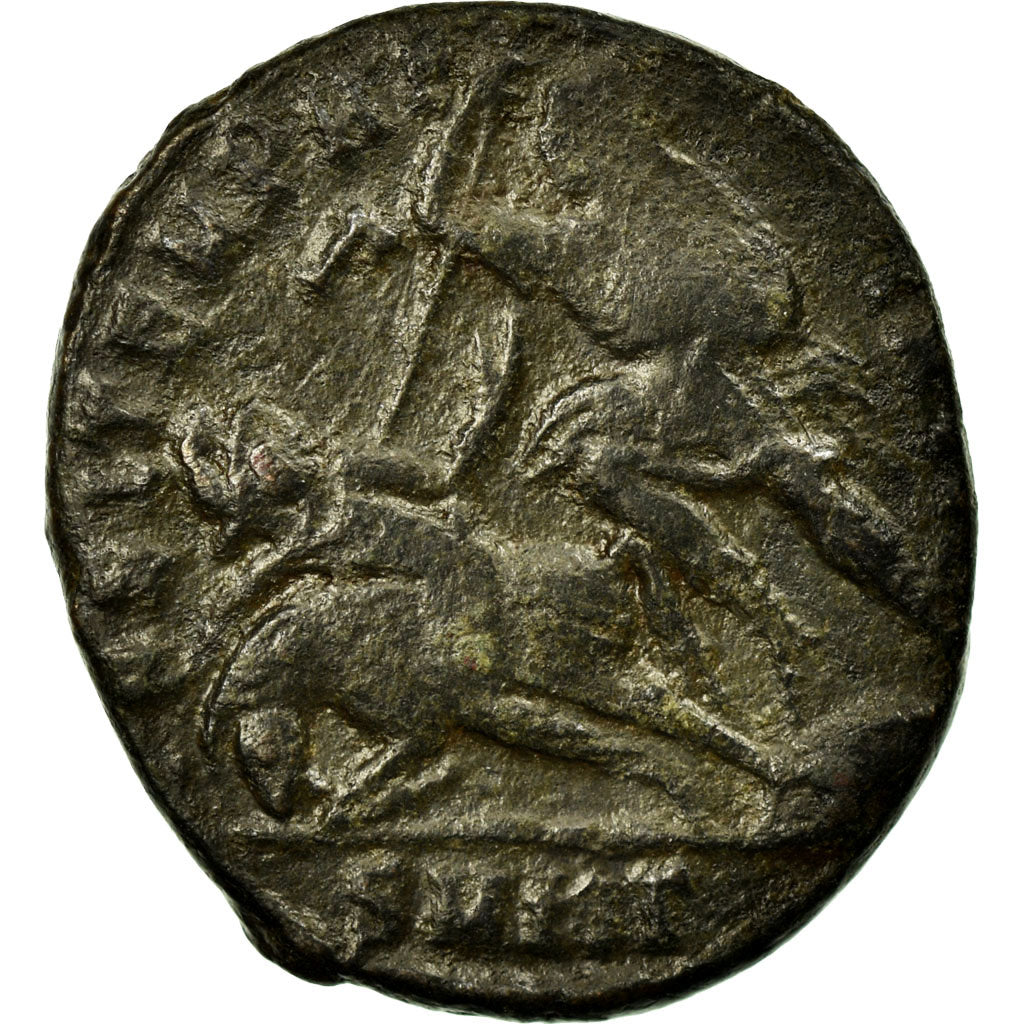 Münze, Constantius II, Nummus, 351-355, Kyzikos, SGE+, Kupfer, RIC:92