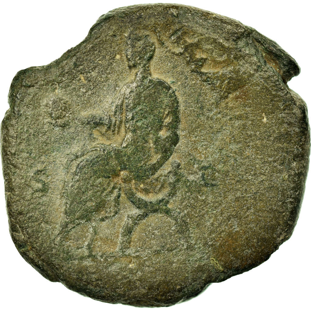 Coin, Marcus Aurelius, Sestertius, Roma, F(12-15), Copper
