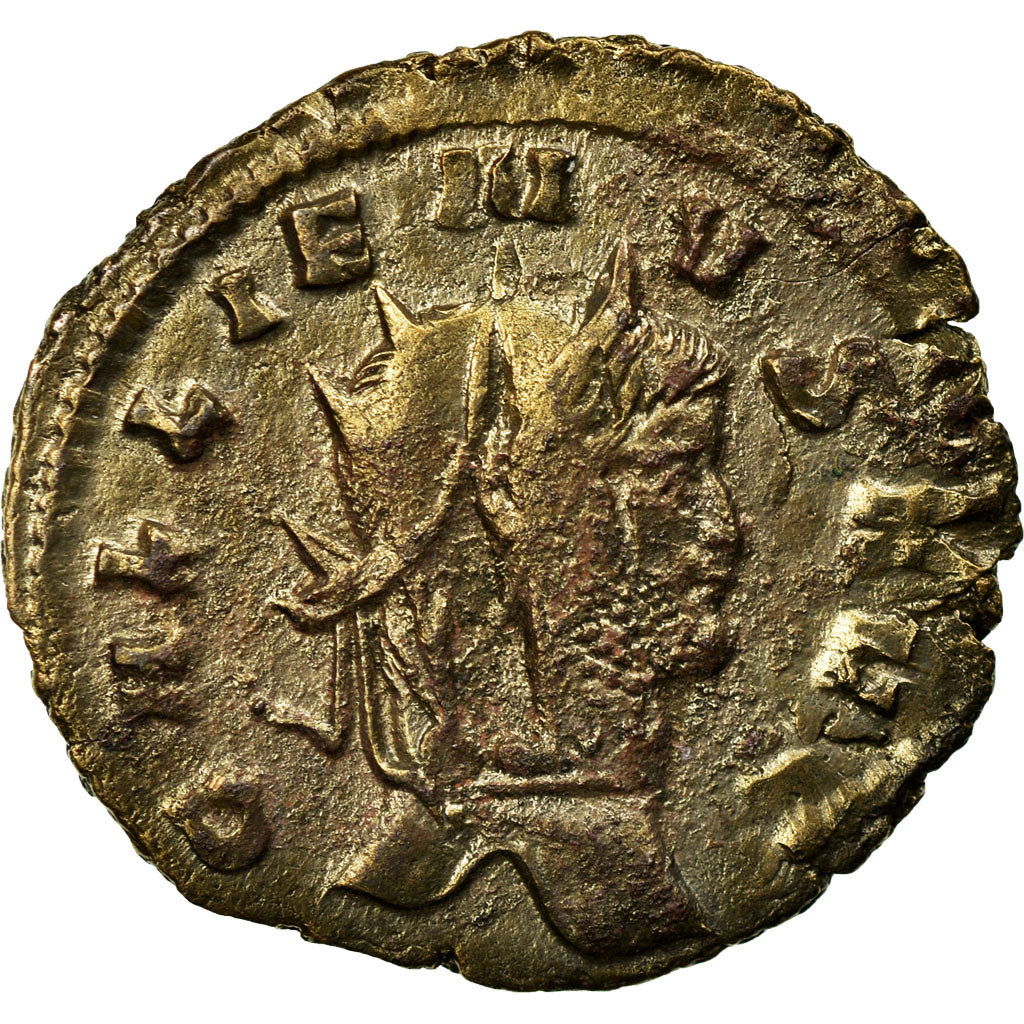 Moneta, Gallienus, Antoninianus, EF(40-45), Bilon, RIC:193var