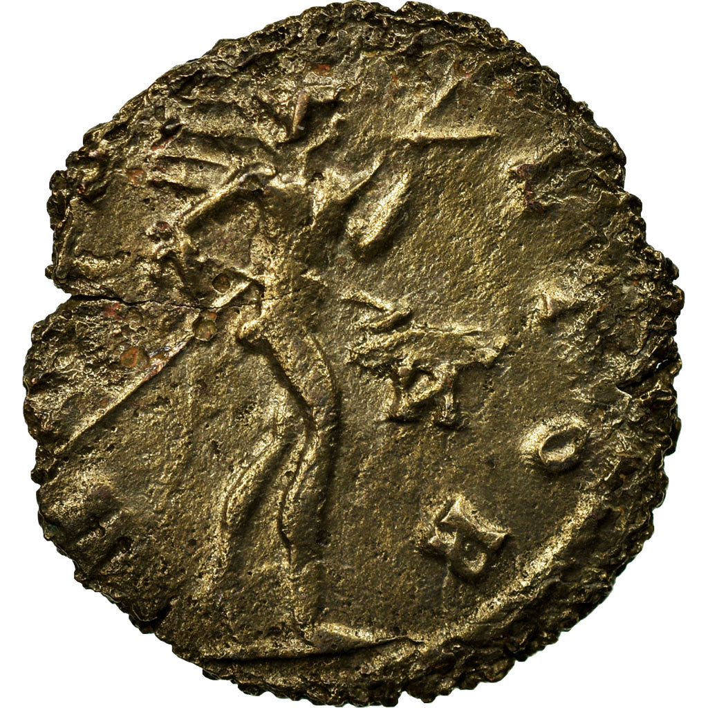 Munten, Claudius II Gothicus, Antoninianus, AD 269-271, Rome, FR+, Billon