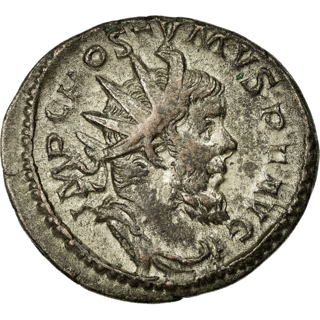 Coin, Postumus, Antoninianus, 260-269, Trier or Cologne, EF(40-45), Billon
