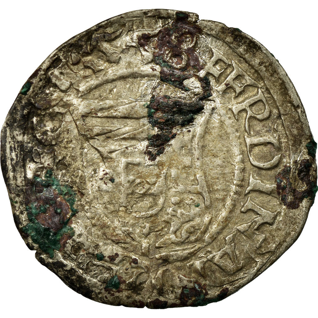 Monnaie, Hongrie, Denier, 1558, TB, Argent