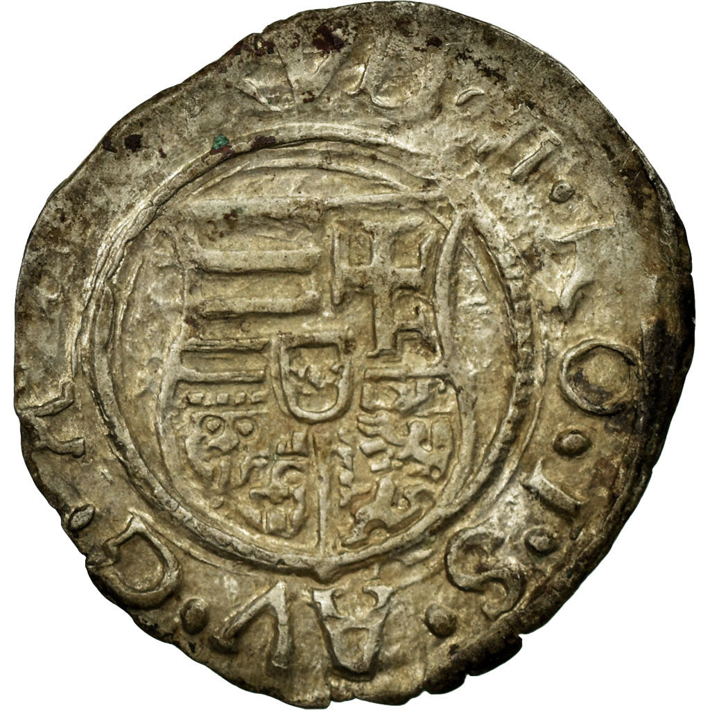 Monnaie, Hongrie, Denier, 1581, TB+, Argent