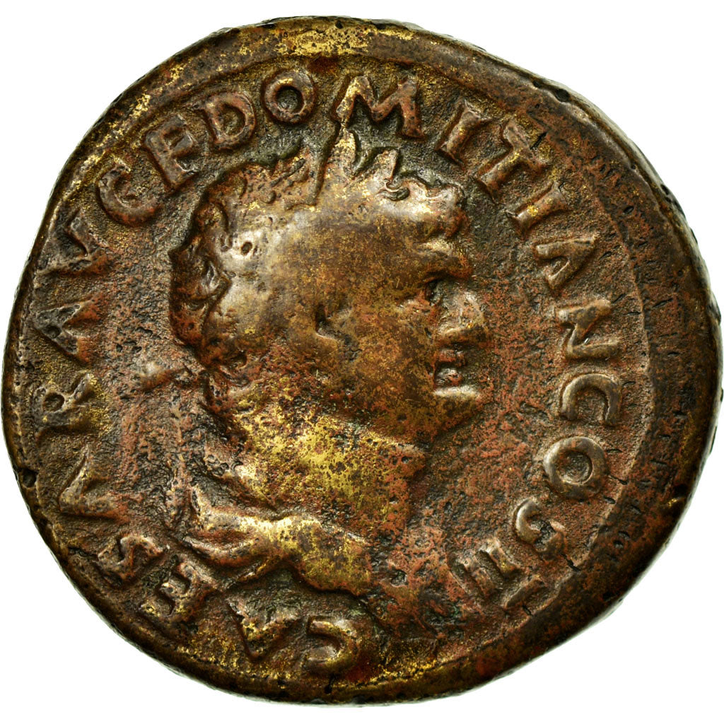 Coin, Domitian, As, 69-97, Roma, VF(30-35), Copper, RIC:658