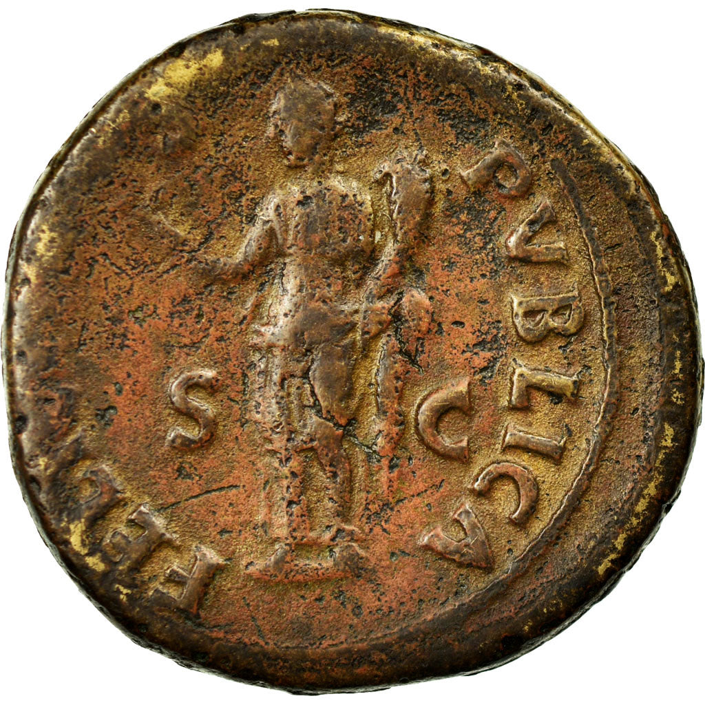 Coin, Domitian, As, 69-97, Roma, VF(30-35), Copper, RIC:658