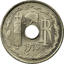 Moeda, França, Essai de 10 centimes, 1913, Paris, MS(64), Níquel